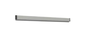 Paperrail aluminium grijs -  100 cm