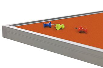 Prikbord Softline profiel 16mm bulletin Oranje 120x240 cm 3 - Prikbord Softline profiel 16mm bulletin Oranje - 120x240 cm - 11.204.361 - Whiteboard-Expert.nl